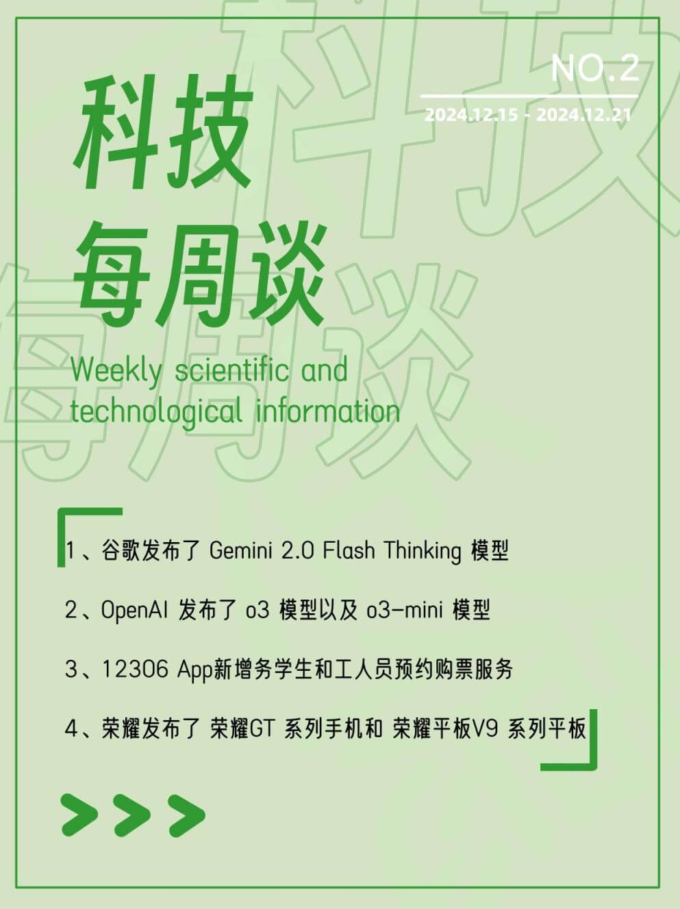【科技每周谈】第 2 期